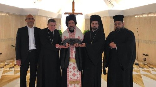 Las reliquias de San Pedro son un regalo para la unidad de la Iglesia