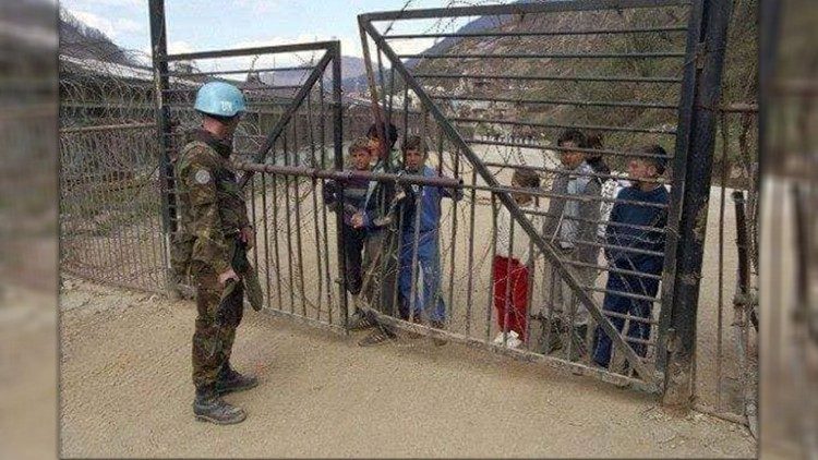 2019.07.03 Semso Osmanovic a Srebrenica 1995 casco blu