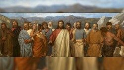 Vangelo della 14 domanica C Gesù manda i discepoliAEM.jpg