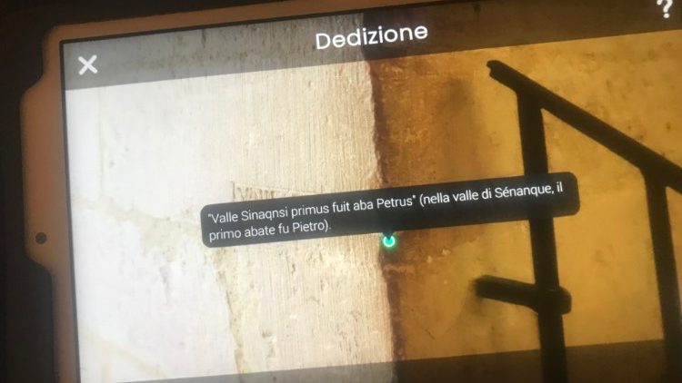 Na vale de Sénanque, o primeiro abade foi Pedro.