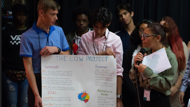 Grupos de jóvenes presentaron los dos problemas que les afligen