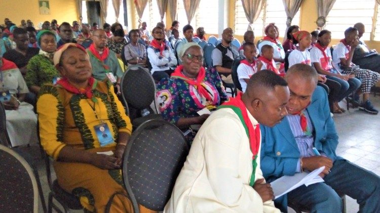 Colloque pour les 40 ans du mouvement des jeunes 'Kizito-Anuarite', KA