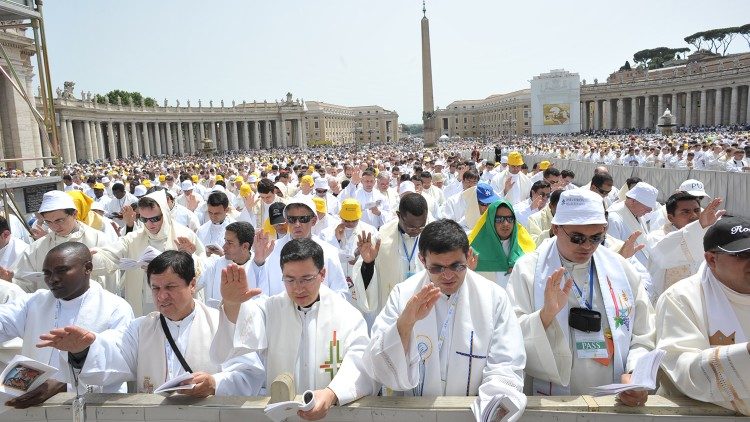 Cerimônia de conclusão do Ano Sacerdotal, 11 de junho de 2010