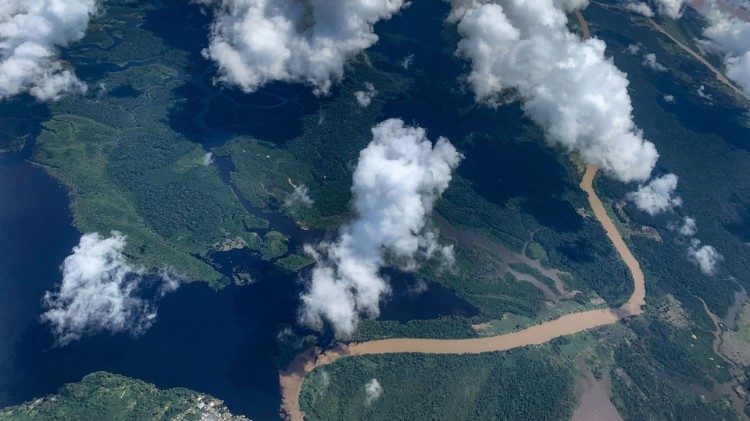 Aereofotografia Amazonía.