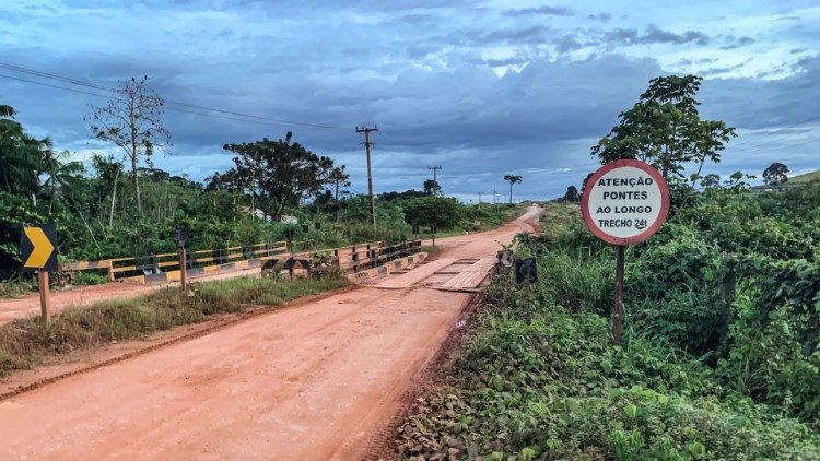 Strada al centro della Amazzonia