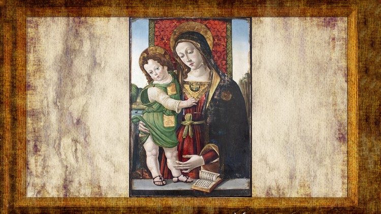 Madonna col Bambino attribuita a Pinturicchio