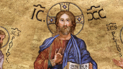 Gesù Cristo benedicente - Vangelo domenica XX - C.png