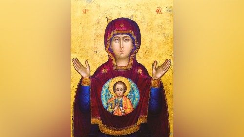 Maria, "tessitrice" della divinità