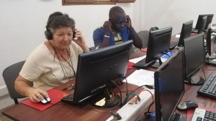 Unsere Kollegen bei Radio Sol Mansi