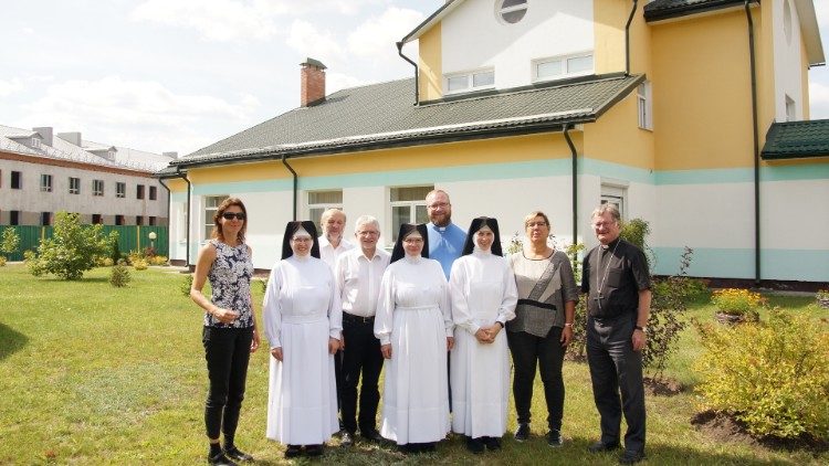 Дэлегацыя дыяцэзіі Лінц з дырэктарам “Карытас-Міласэрнасць” і сёстрамі-бэнэдыктынкамі