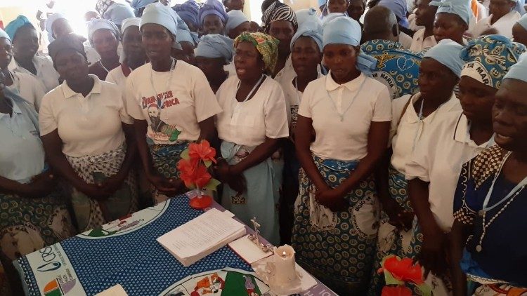 No domingo (01), elas receberam a medalha da Imaculada Conceição e fizeram seus compromissos