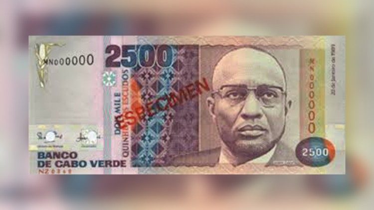 2019.09.08 Capo Verde - Nota di 2500 scudi di Capo Verde