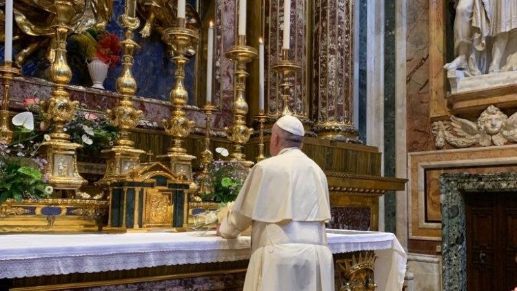 Papa Francisco  Santa María La Mayor