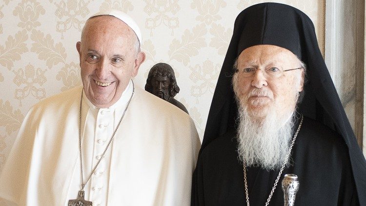 Papa Francisco e Bartolomeu I