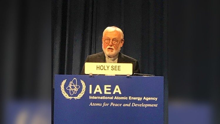 Dom Paul Richard Gallagher na Agência Internacional para a Energia Atômica (AIEA)