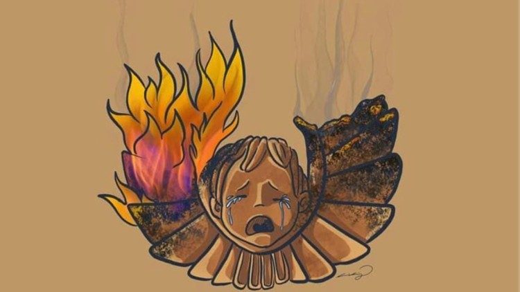 SOS Chiquitania, na Bolívia. A área boliviana foi uma das mais atingidas pelos incêndios nos últimos dois meses