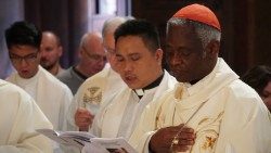 Cardinale Turkson nella messaa11aem.jpg