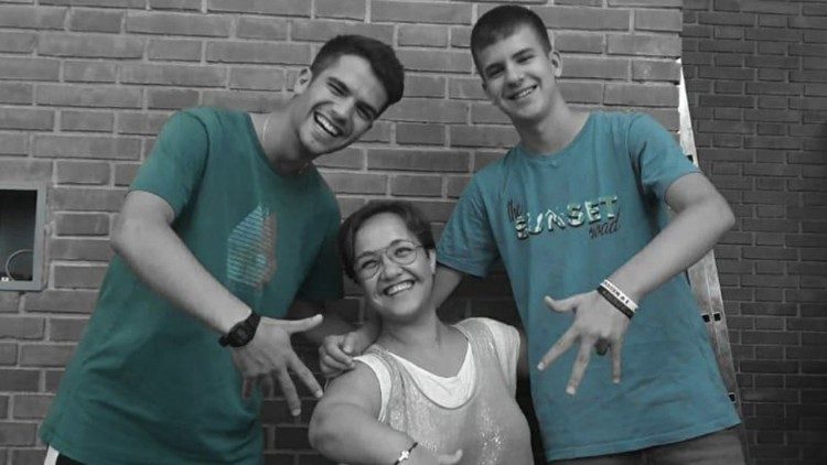 Guillermo en un voluntariado  