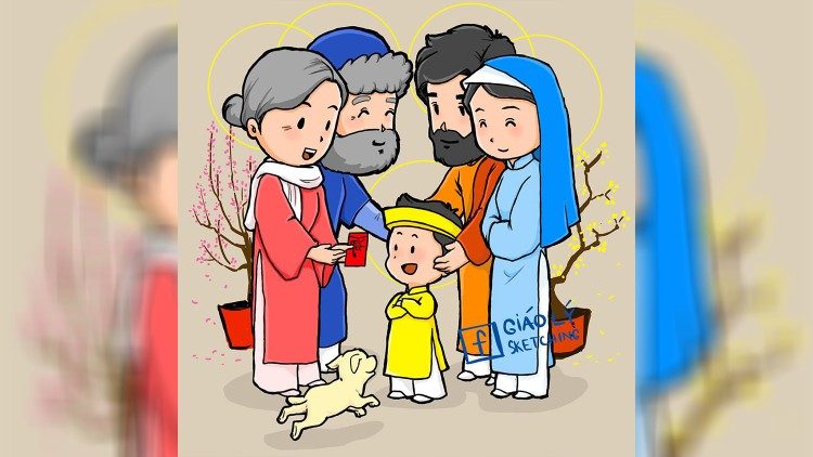 Vì Chúa Giê-su sinh ra ở Do Thái nên Kinh Thánh không nói đến gia đình Thánh Gia đón Tết Nguyên Đán ra sao và Chúa Giê-su nhận được bao nhiêu tiền mừng tuổi…:)