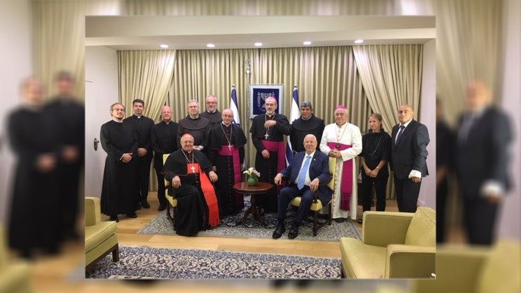 La visita al presidente d'Israele