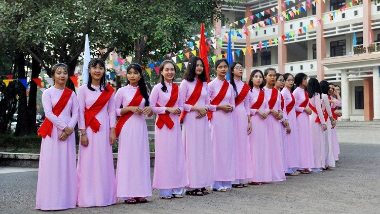 Schülerinnen des Kollegs