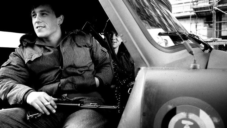 Soldati della Repubblica Democratica Tedesca, la DDR, foto di Livio Senigalliesi