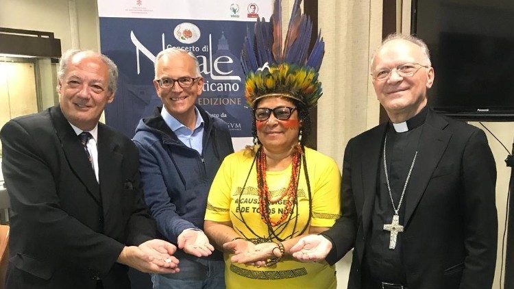 Presentación Concierto de Navidad en el Vaticano