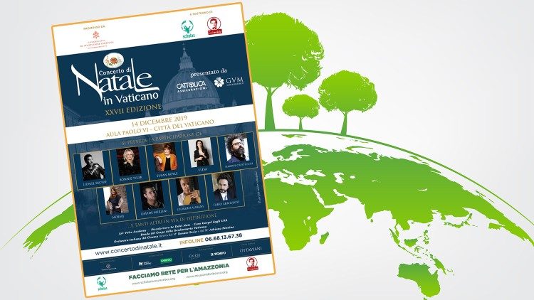 2019.10.16  Presentación concierto de navidad en el Vaticano Scholas Occurrentes-Misiones don Bosco convocan red por Amazonía