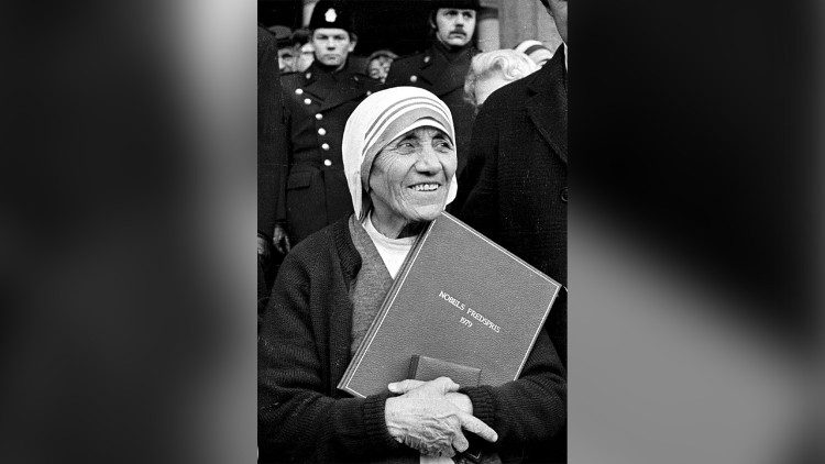 Mère Teresa, prix nobel de la Paix en 1979