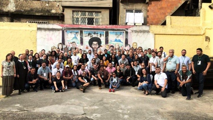 Participantes do Seminário na Rocinha, Rio de Janeiro