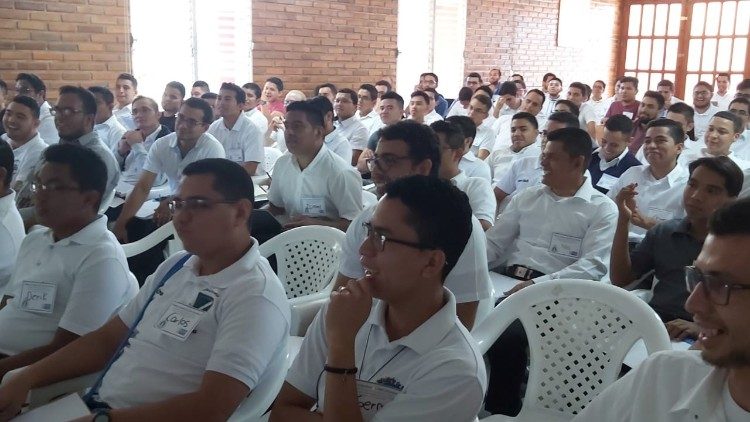 Participaron más de 120 seminaristas, formadores, sacerdotes y profesores del Seminario Mayor de Nuestra Señora de Suyapa en Tegucigalpa