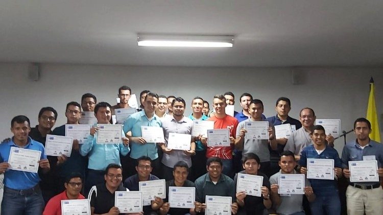 Participaron más de 120 seminaristas, formadores, sacerdotes y profesores del Seminario Mayor de Nuestra Señora de Suyapa en Tegucigalpa