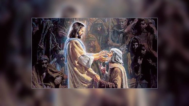 Representación ciego Bartimeo.