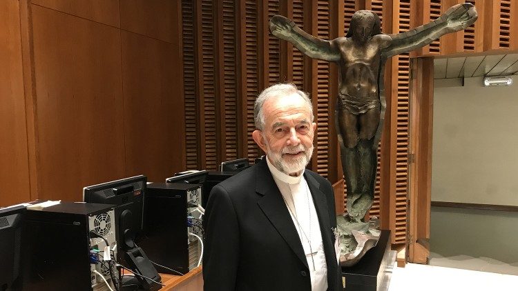 Mgr Lionel Gendron, évêque de Saint Jean-Longueuil, au Canada.