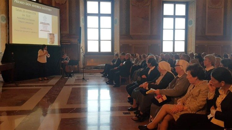 Cerimonia del premio "Don Andrea Santoro"