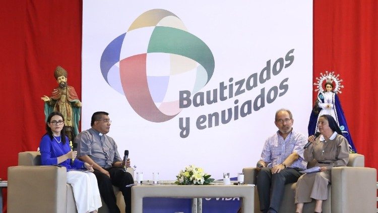 2019.10.28 3500 Agentes Pastorales participan en encuentro aquidiocesano Misionerio en Managua