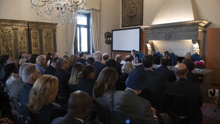 Presentazione all'Ambasciata d'Italia presso la Santa Sede