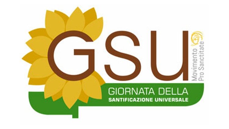 Il logo della Giornata della santificazione universale 
