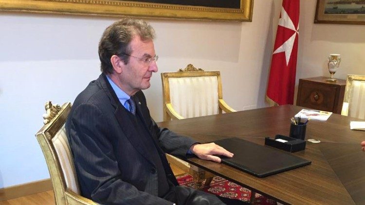 Вялікі канцлер Мальтыйскага Ордэна Альбрэхт фон Бёзэлагер