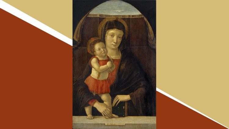 Giovanni Bellini, Madonna col Bambino (1455), tempera su tavola, Musei Civici, Pavia 