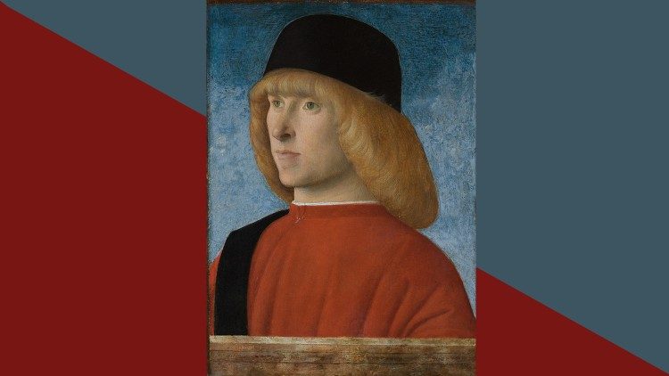 Giovanni Bellini, Ritratto di giovane senatore,  (1485 ca.), olio su tavola, Museo d’arte medievale e moderna, Padova