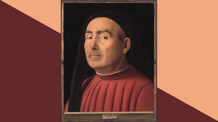 Antonello da Messina, Ritratto d’uomo, (1476), olio su tavola. Museo Civico d’Arte Antica, Palazzo Madama, Torino