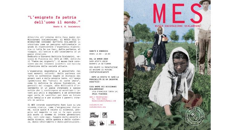 La presentazione del Museo emigrazione Scalabrini