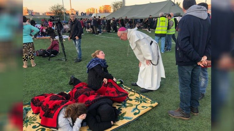 The Catholic Church responds to the earthquake emergency in Albania