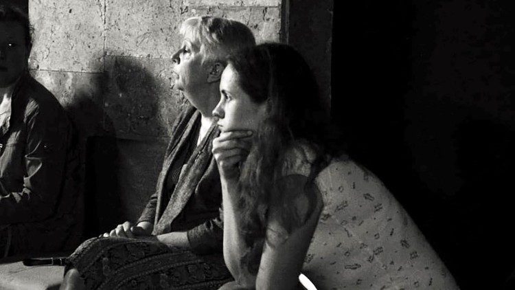 Христина Мороз під час перегляду фільму