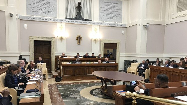 Un colloque à l'Académie pontificale des Sciences sociales. Photo d'illustration)