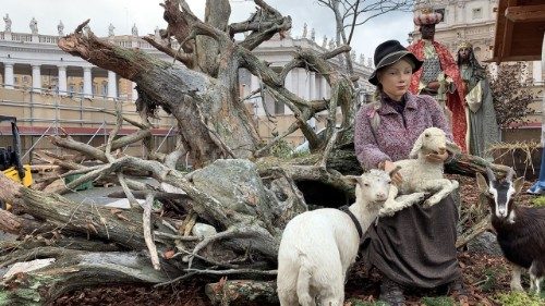 Pronto a San Pietro il Presepe di montanari trentini del primo Novecento