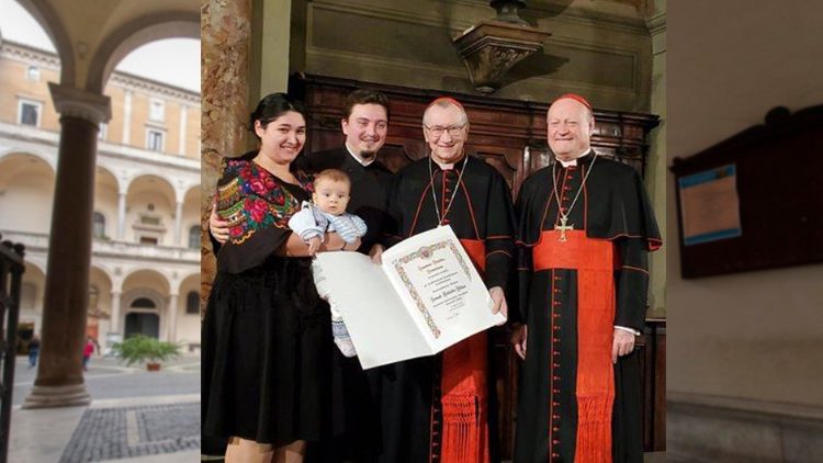 2019.12.05 Padre Ionut Blidar, sacerdote greco-católico de Rumania, uno de los premiados