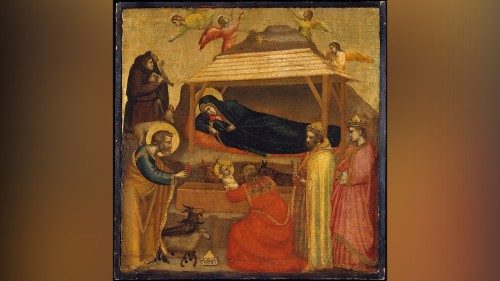 Papst Franziskus und der heilige Josef