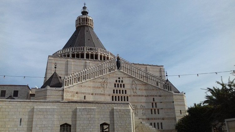 The Basilica of the Annunciation in Nazareth